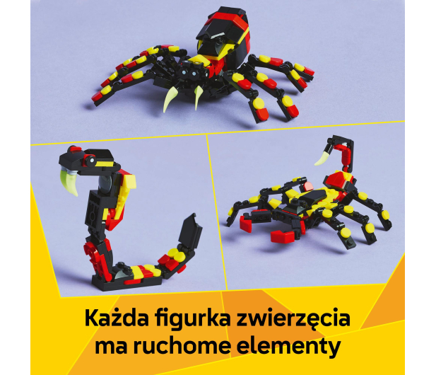 LEGO Creator 31159 Dzikie zwierzę: niezwykły pająk - 1284262 - zdjęcie 6